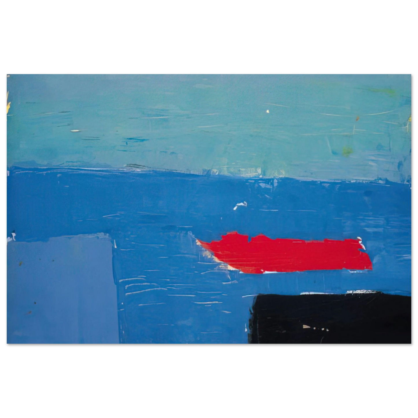 Nicolas de Stael - BÃƒÂ¢teau - Lyrical Abstraction Fine Art Poster
