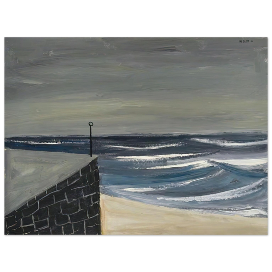 William Scott - Sennen - 1950  75x100 cm / 30x40inches Fine Art Poster