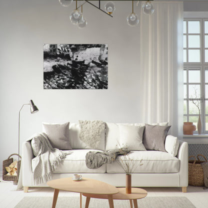 PORT DOGUE CADAQUES - Salvador Dali Brushed Aluminum Print - 70x100 cm / 28x40 inches | Salvador Dali Aluminum Print | Salvador Dali Prints