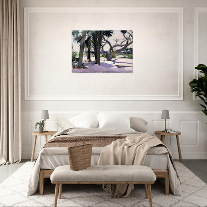 Folly Beach, Charleston, South Carolina - Edward Hopper Acrylic Print - 70x100 cm / 28x40″ inches | Edward Hopper Wall Art | Edward Hopper Prints