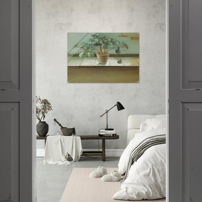 PLANT - Salvador Dali Acrylic Print - 70x100 cm / 28x40″ inches | Salvador Dali Wall Art | Salvador Dali Prints