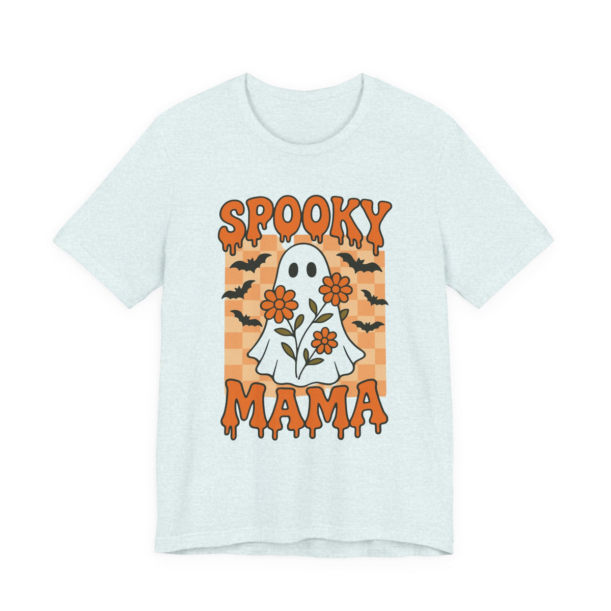 Spooky Mama Groovy Vintage Ghost Halloween Spooky Mom Moeder