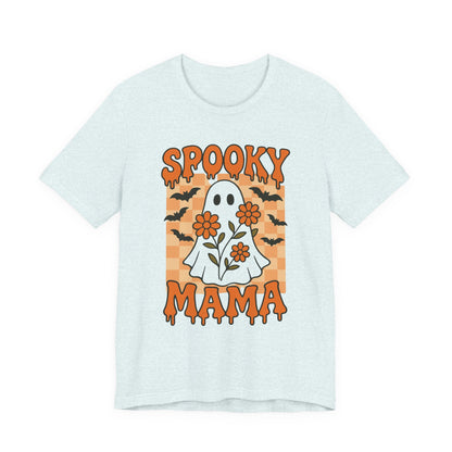 Spooky Mama Groovy Vintage Ghost Halloween Spooky Mom Moeder