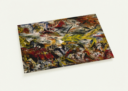 Le tumulte à la machoire crispee By Marcel Barbeau Pack of 10 Post Cards | Marcel Barbeau Post Cards | A6 (10.5 x 14.8 cm) - 4.1 x 5.8 inches