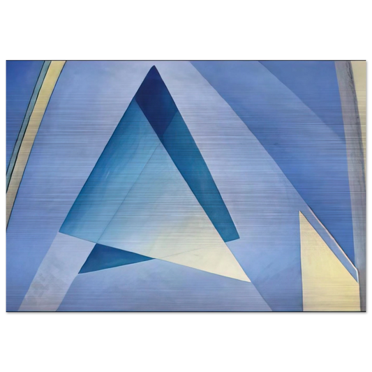 Hanover Abstract - 1938 - Lawren Harris Brushed Aluminum Print - 70x100 cm / 28x40 inches | Lawren Harris Aluminum Print | Lawren Harris Prints