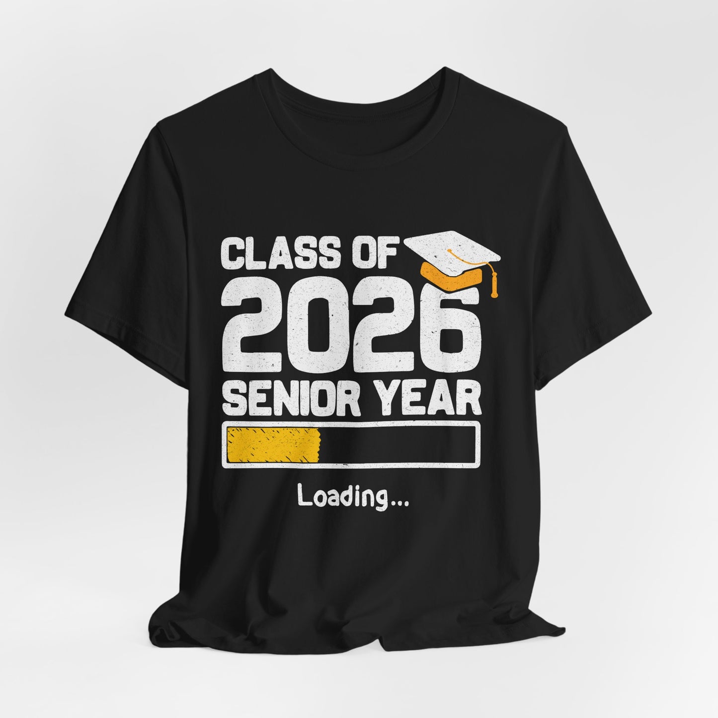 Klas van 2026 Laatstejaars T-shirt, Afstudeershirt, Unisex Afstudeergeschenk, Middelbare School Leerlingen Kleding, College Gebonden T-shirt