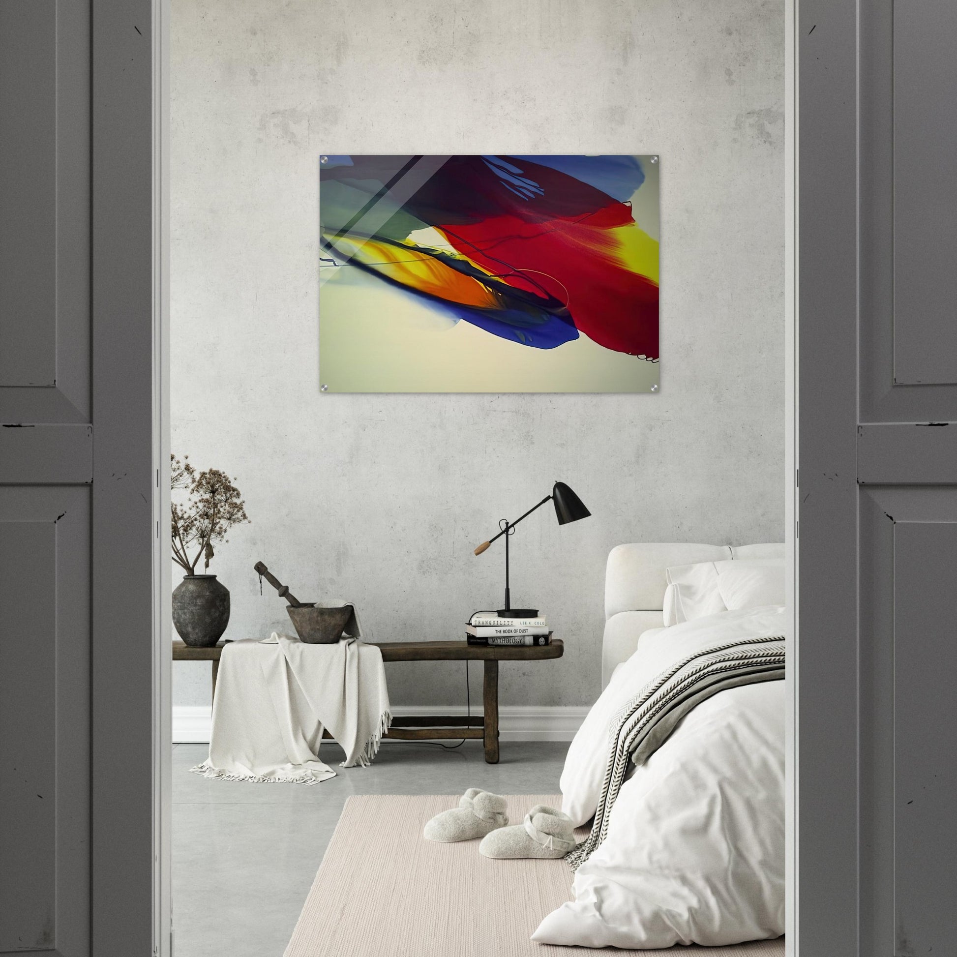 Phenomena Point Swing and Flank - 1964 - Paul Jenkins Acrylic Print - 70x100 cm / 28x40″ inches