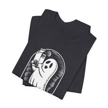 gewoon een papa die altijd melk mee terugnam halloween T-shirt - Unisex Jersey korte mouw T-shirt