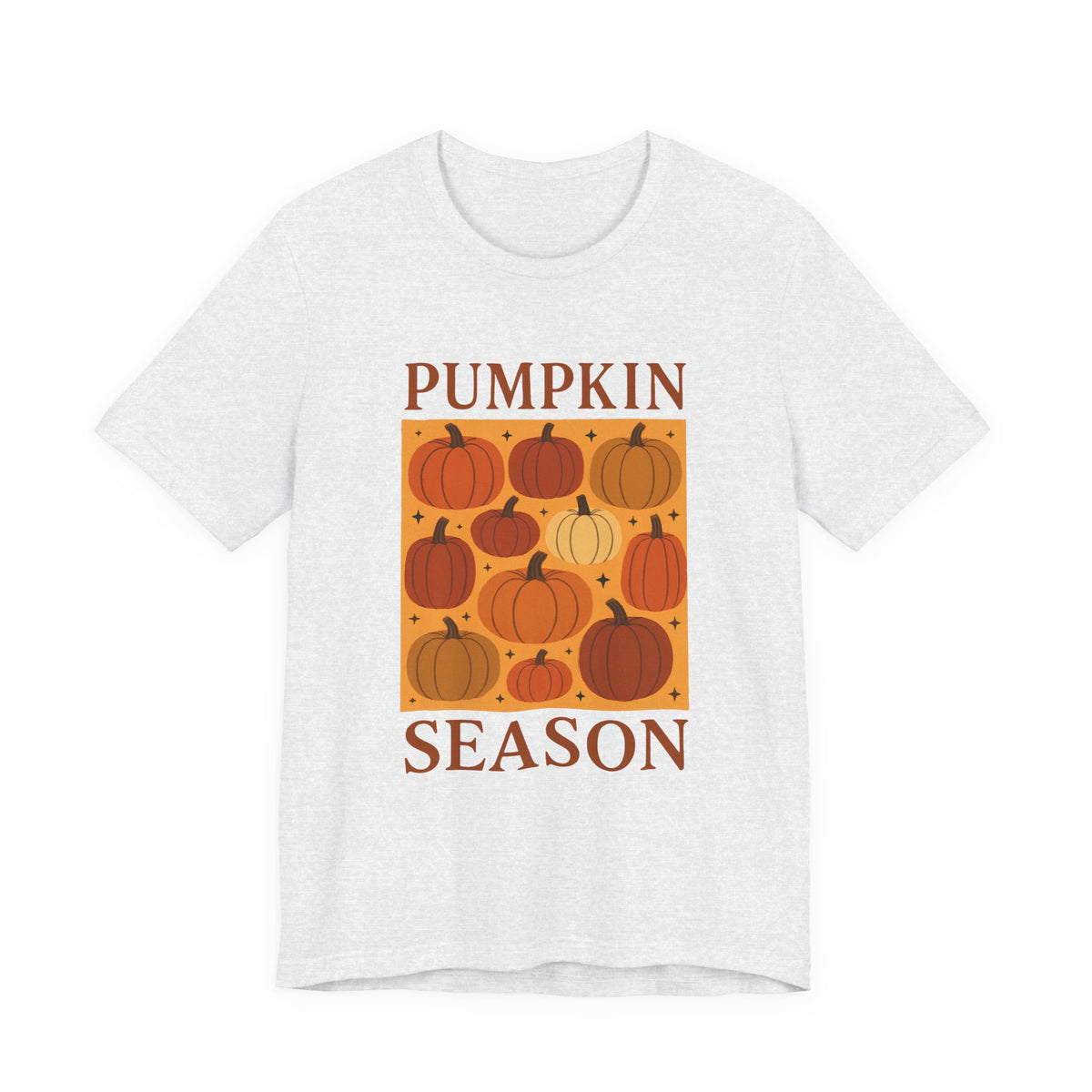 Pompoen Seizoen T-shirt voor Vrouwen Boho Pompoen
