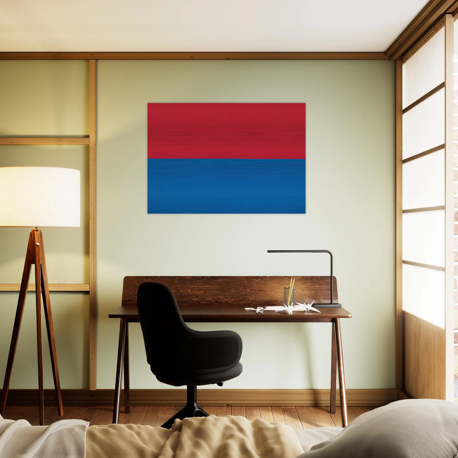 Untitled - Color Field Painting - Blinky Palermo Brushed Aluminum Print - 70x100 cm / 28x40 inches | Blinky Palermo Aluminum Print | Blinky Palermo Prints