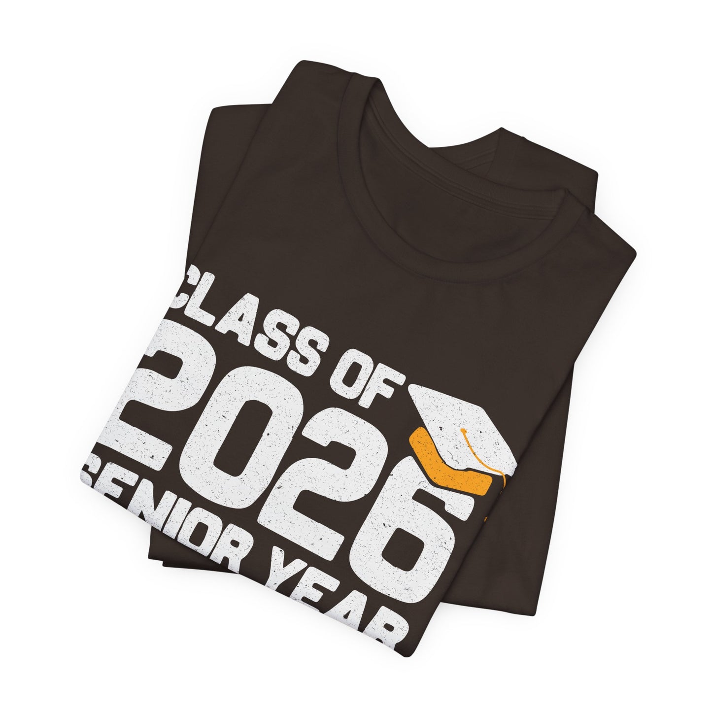 Klas van 2026 Laatstejaars T-shirt, Afstudeershirt, Unisex Afstudeergeschenk, Middelbare School Leerlingen Kleding, College Gebonden T-shirt