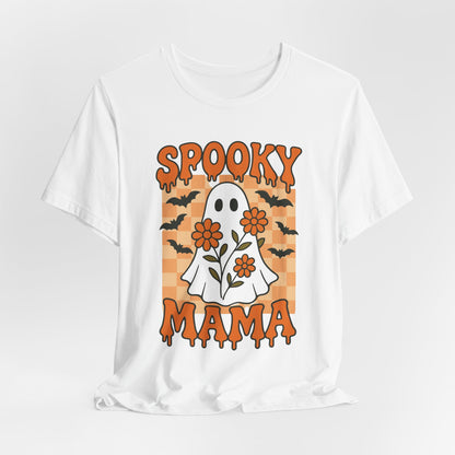 Spooky Mama Groovy Vintage Ghost Halloween Spooky Mom Moeder