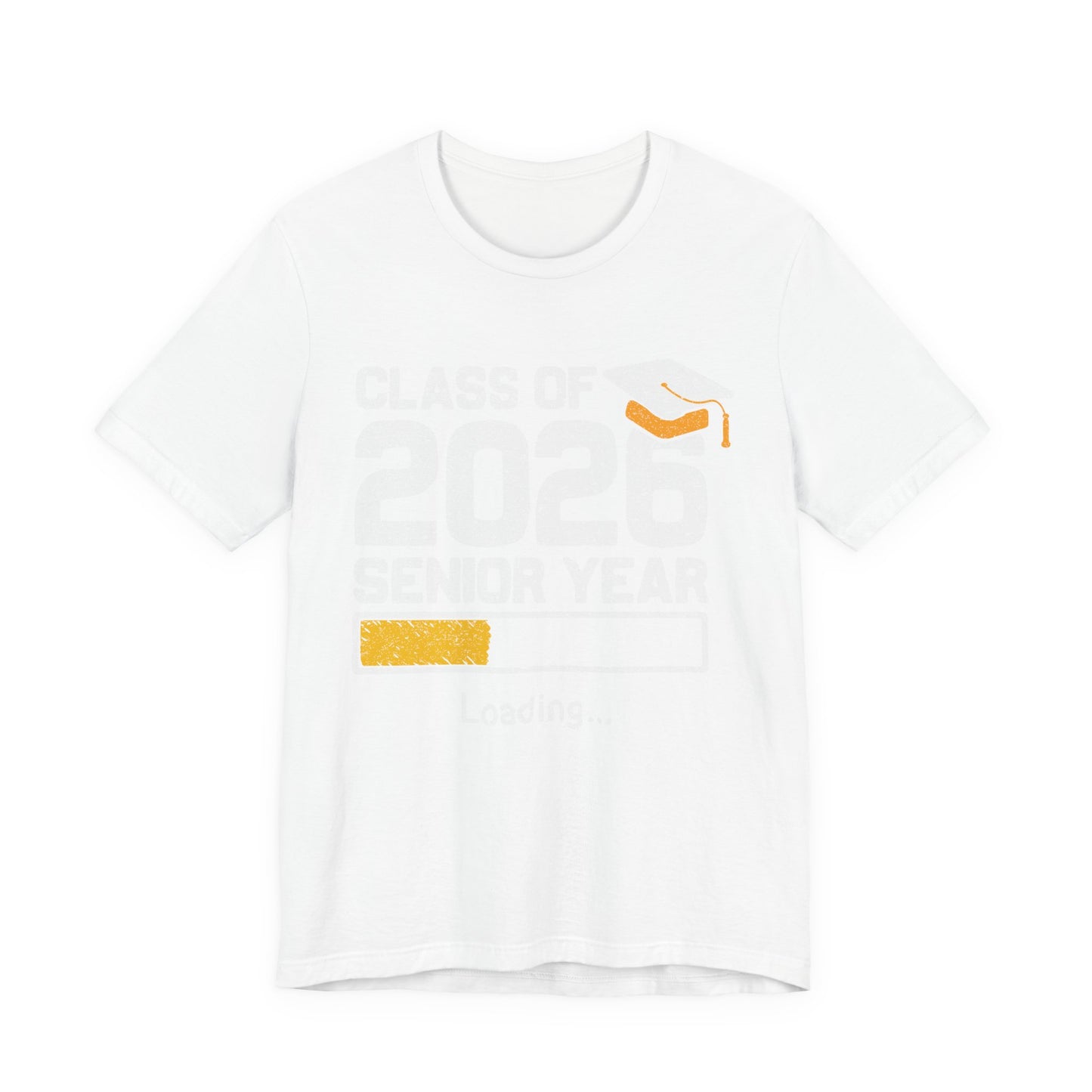 Klas van 2026 Laatstejaars T-shirt, Afstudeershirt, Unisex Afstudeergeschenk, Middelbare School Leerlingen Kleding, College Gebonden T-shirt