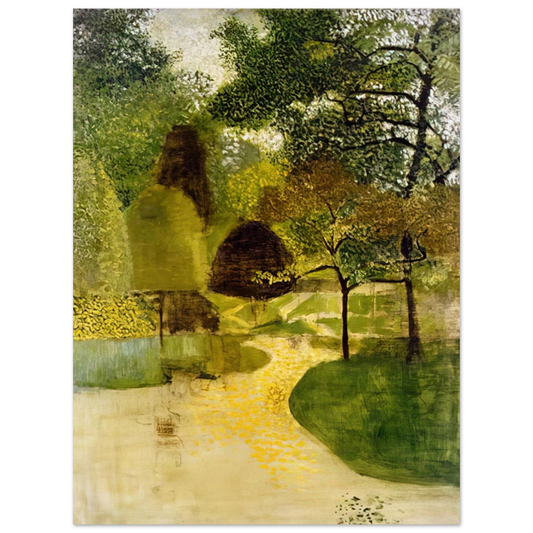 Victor Pasmore - THE PARK 1947  75x100 cm / 30x40inches Fine Art Poster