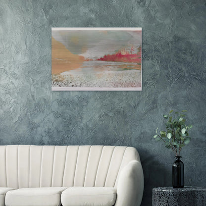 View of the Emme - 1971 - Dieter Roth Brushed Aluminum Print - 70x100 cm / 28x40 inches | Dieter Roth Aluminum Print | Dieter Roth Prints
