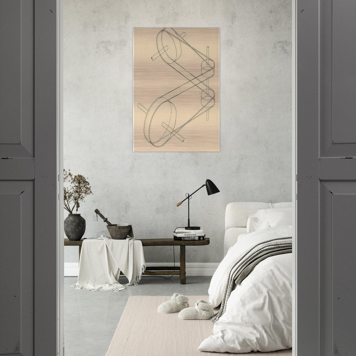 UNTITLED - Man Ray Brushed Aluminum Print - 70x100 cm / 28x40 inches | Man Ray Aluminum Print | Man Ray Prints