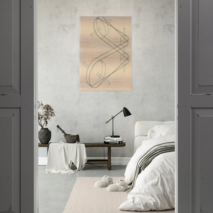 UNTITLED - Man Ray Brushed Aluminum Print - 70x100 cm / 28x40 inches | Man Ray Aluminum Print | Man Ray Prints