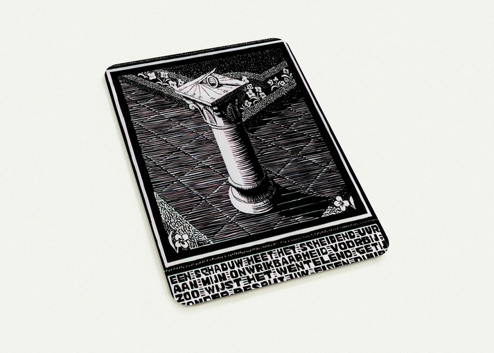 EMBLEMATA SUNDIAL By MC Escher Pack of 10 Post Cards | MC Escher Post Cards | A6 (10.5 x 14.8 cm) - 4.1 x 5.8 inches