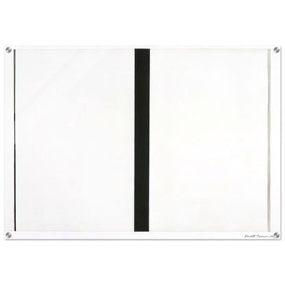 Untitled Etching #1 - Barnett Newman Acrylic Print - 70x100 cm / 28x40″ inches