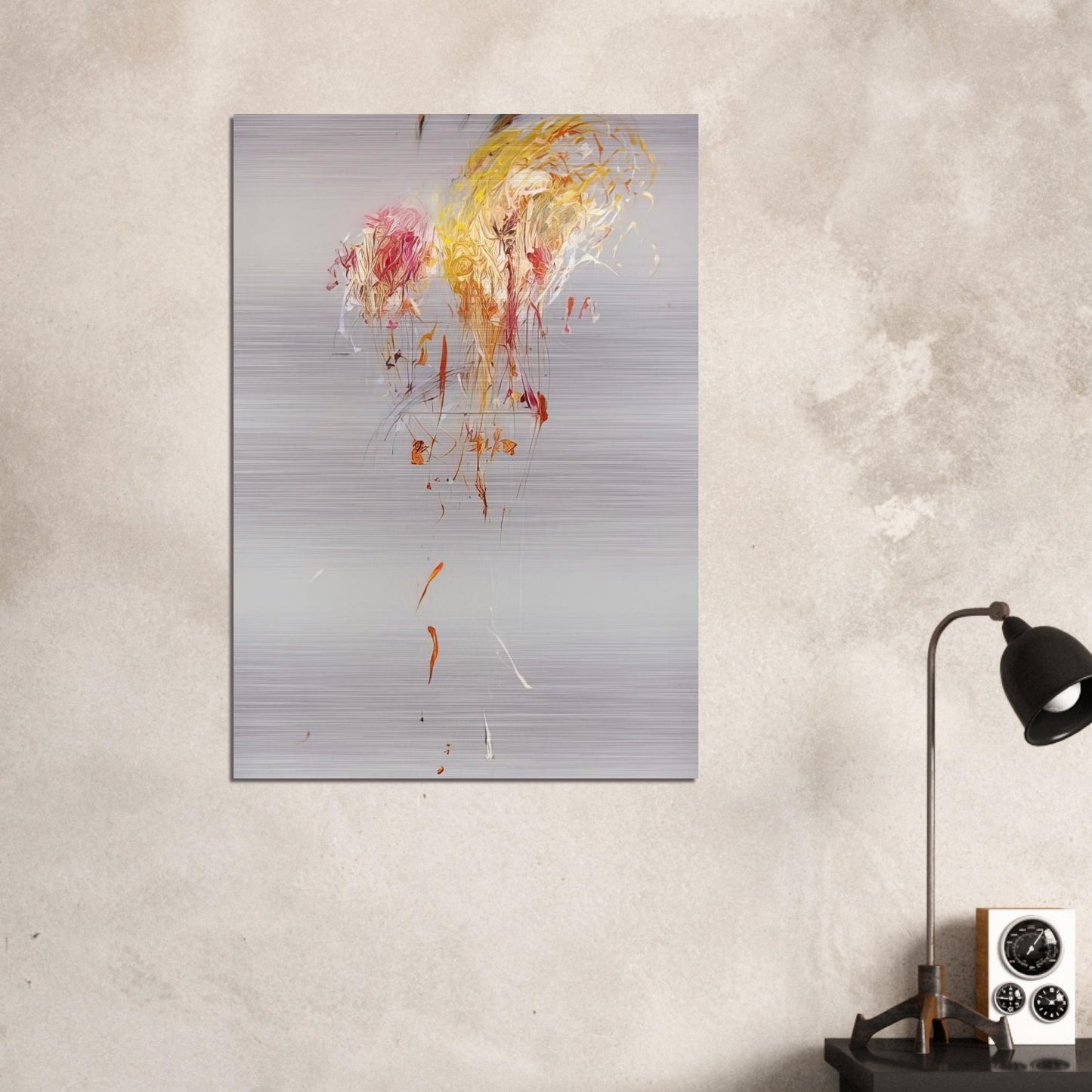Nine Discourses on Commodus, Part IX - Cy Twombly Brushed Aluminum Print - 70x100 cm / 28x40 inches | Cy Twombly Aluminum Print | Cy Twombly Prints