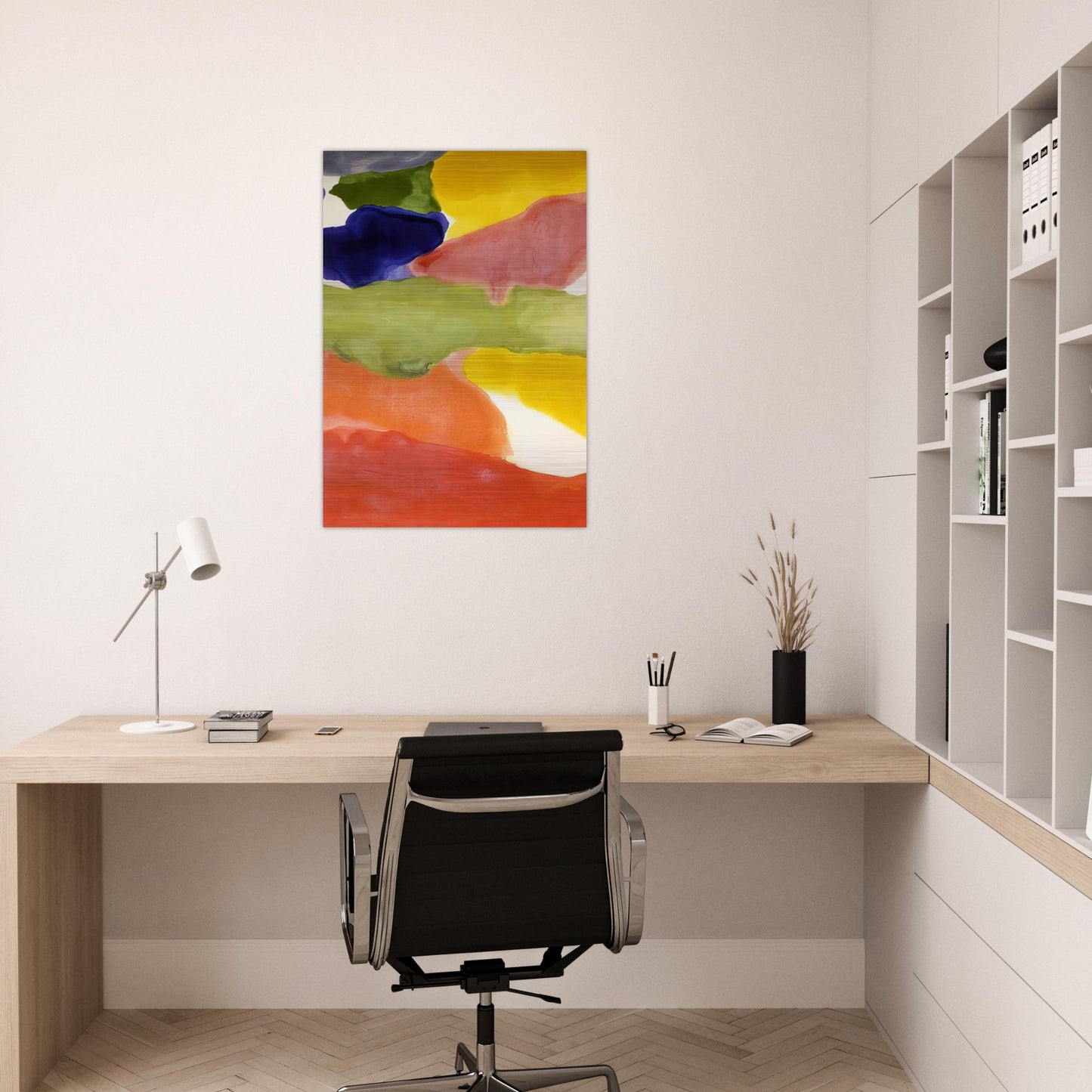 Tutti-Fruitti - 1966 - Helen Frankenthaler Brushed Aluminum Print - 70x100 cm / 28x40 inches | Helen Frankenthaler Aluminum Print | Helen Frankenthaler Prints