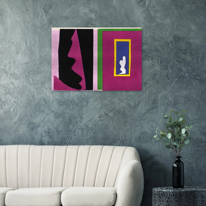 CUT OUTS - Henri Matisse Brushed Aluminum Print - 70x100 cm / 28x40 inches | Henri Matisse Aluminum Print | Henri Matisse Prints