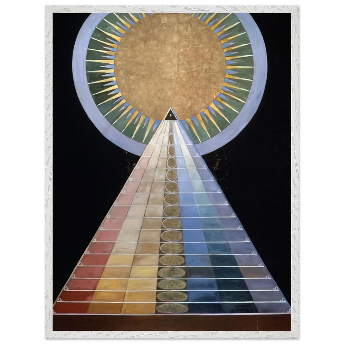 Hilma af Klint - ALTAR PAINTING 1915 Wall art - 60x80 cm / 24x32 Inches - Fine Art Poster - -