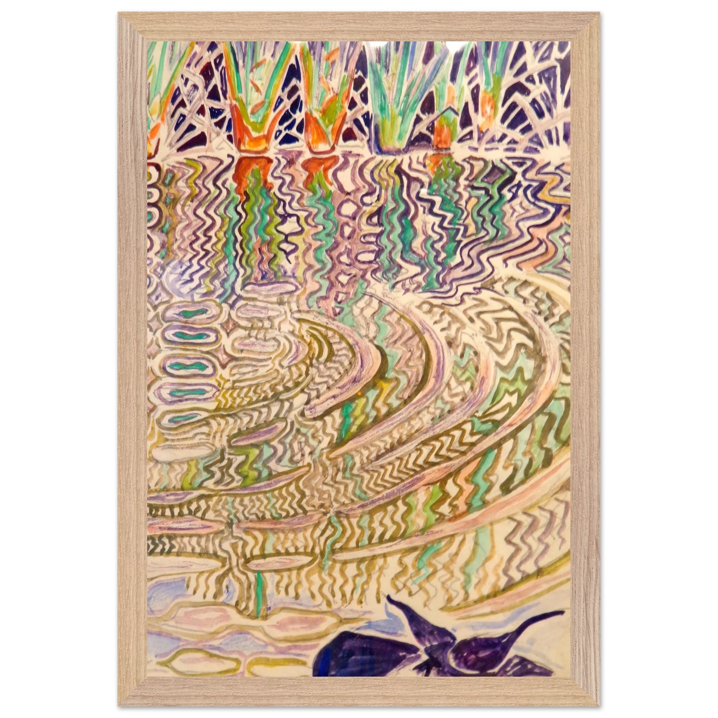 Walter Inglis Anderson - Walter Anderson Wall art - 70x100 cm / 28x40 inches - Fine Art Poster-canvas - -