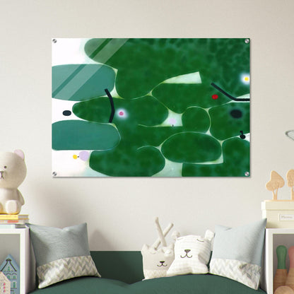 The Green Earth - 1980 - Victor Pasmore Acrylic Print - 70x100 cm / 28x40″ inches