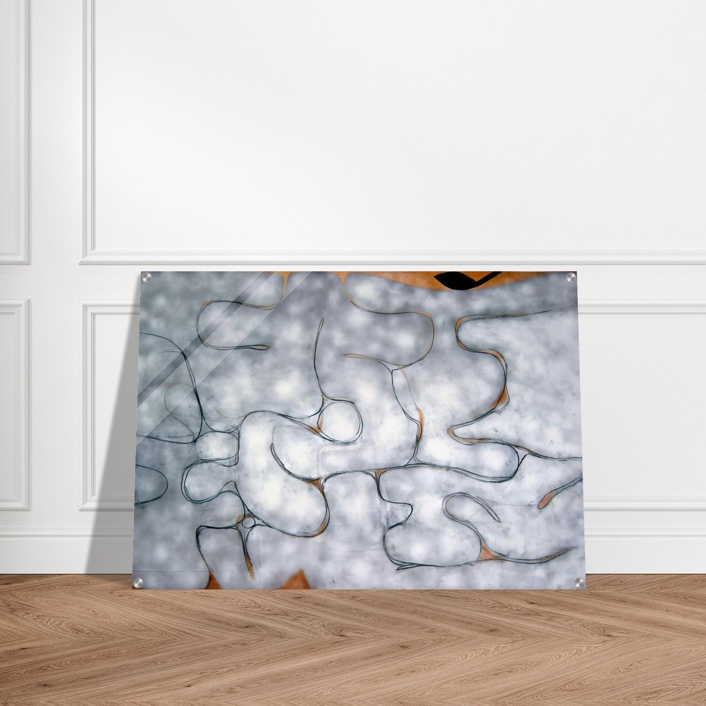 Grey Symphony - 1975 - Victor Pasmore Acrylic Print - 70x100 cm / 28x40″ inches