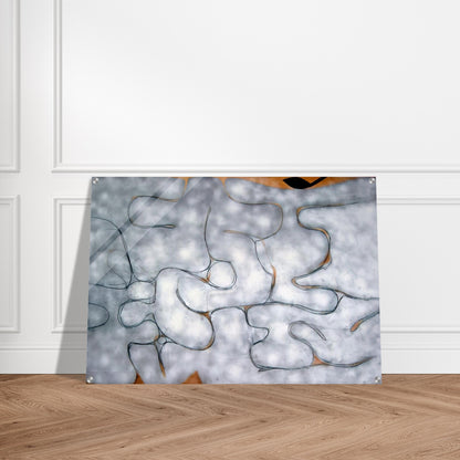 Grey Symphony - 1975 - Victor Pasmore Acrylic Print - 70x100 cm / 28x40″ inches
