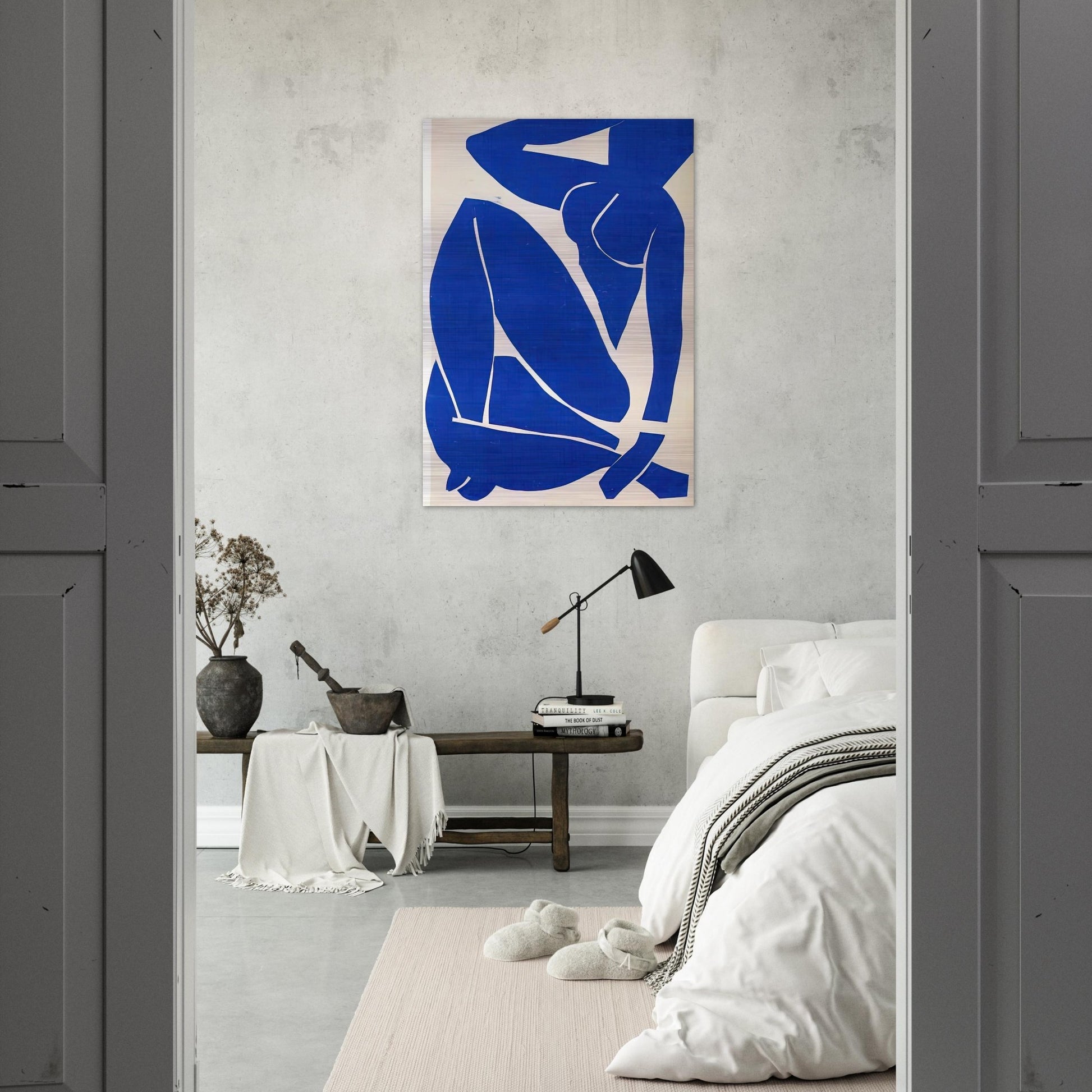 BLUE NUDE - Henri Matisse Brushed Aluminum Print - 70x100 cm / 28x40 inches | Henri Matisse Aluminum Print | Henri Matisse Prints