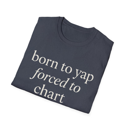 Geboren om te Blaffen Verplicht om Kaarten te Maken Shirt, Grappige Verpleegstersshirt voor Zorgmedewerkers, Medische Humor Cadeau voor Verpleegkundigen, Verpleegkundige T-shirt