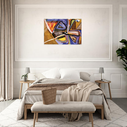 Le bonheur de Matisse - 1981 - Bram van Velde Acrylic Print - 70x100 cm / 28x40″ inches