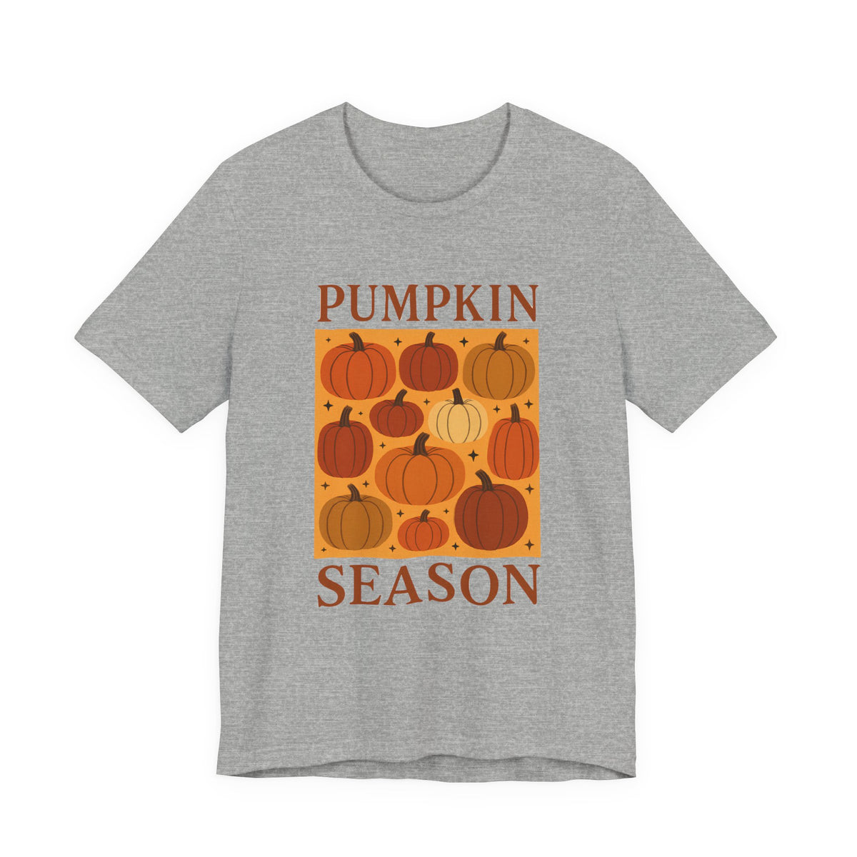 Pompoen Seizoen T-shirt voor Vrouwen Boho Pompoen