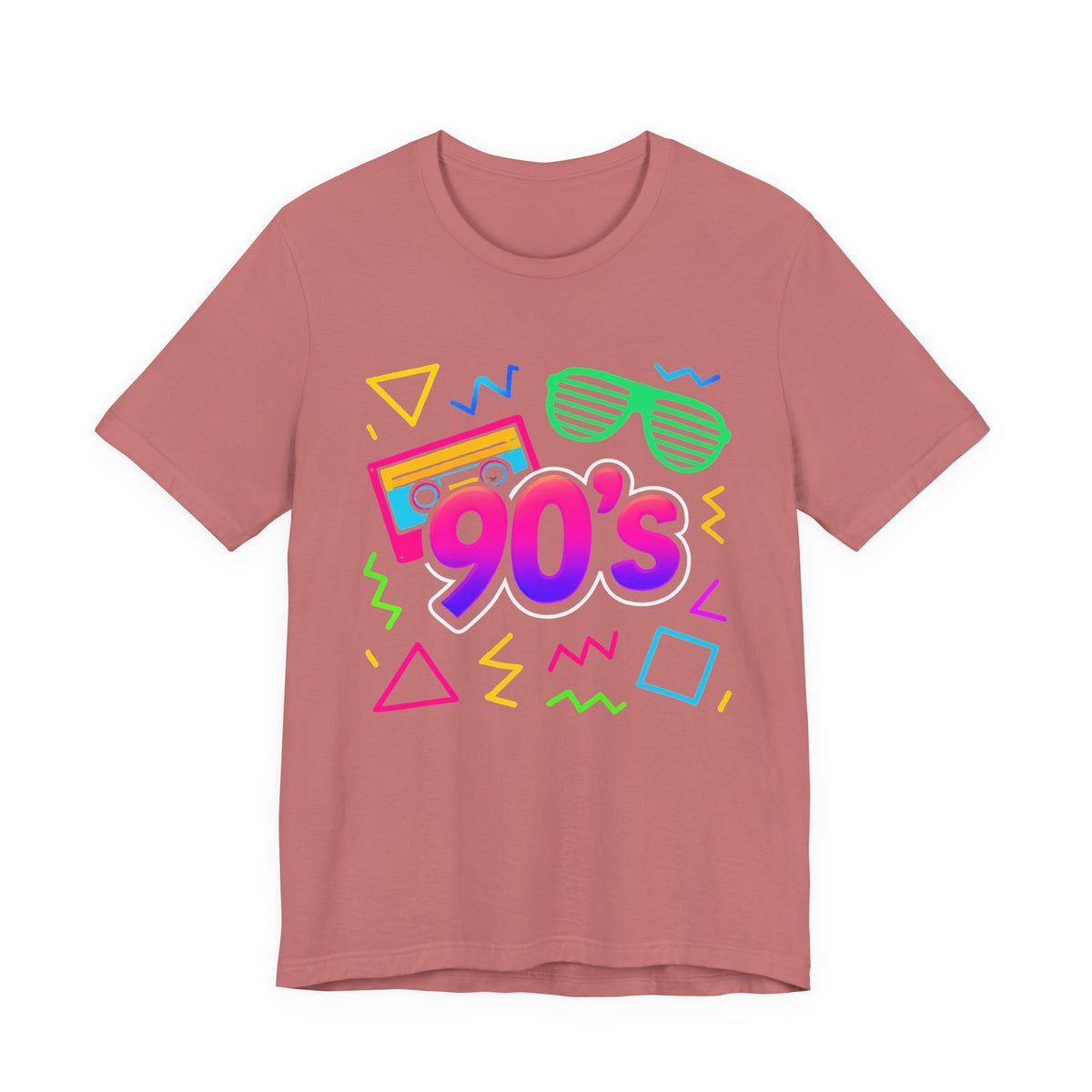 Ouderwetse jaren 90 muziek - arcade vibes Klassieke jaren 90 vintage. Jaren 1990 90s retro Ik hou van de jaren 90 T-shirt
