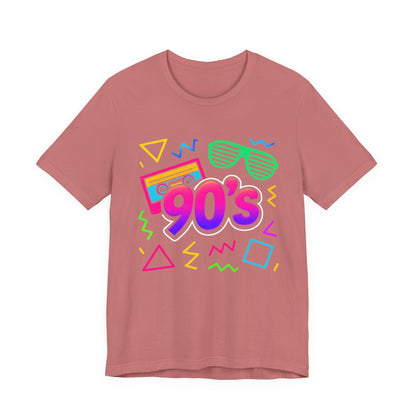 Ouderwetse jaren 90 muziek - arcade vibes Klassieke jaren 90 vintage. Jaren 1990 90s retro Ik hou van de jaren 90 T-shirt