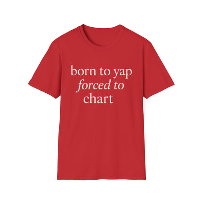 Geboren om te Blaffen Verplicht om Kaarten te Maken Shirt, Grappige Verpleegstersshirt voor Zorgmedewerkers, Medische Humor Cadeau voor Verpleegkundigen, Verpleegkundige T-shirt
