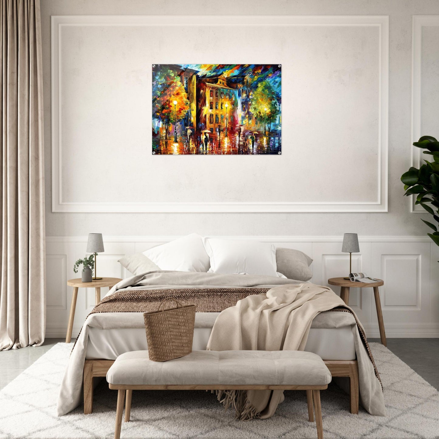 Leonid Afremov - Leonid Afremov Acrylic Print - 70x100 cm / 28x40″ inches | Leonid Afremov Wall Art | Leonid Afremov Prints