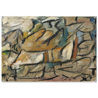 August Weather, 1951- - Helen Frankenthaler Acrylic Print - 70x100 cm / 28x40″ inches