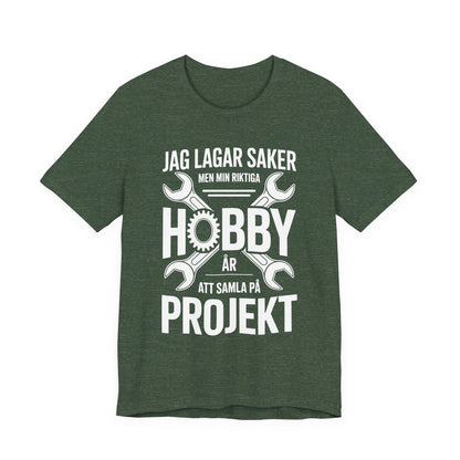 Hobby Project Tee - Leuke DIY-shirt voor vakmensen, cadeau voor klussers, Vaderdag, casual kleding, werkkleding