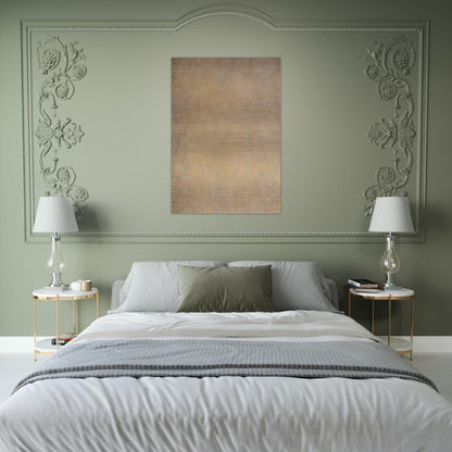 Golden Presence - Richard Pousette-Dart Brushed Aluminum Print - 70x100 cm / 28x40 inches | Richard Pousette-Dart Aluminum Print | Richard Pousette-Dart Prints