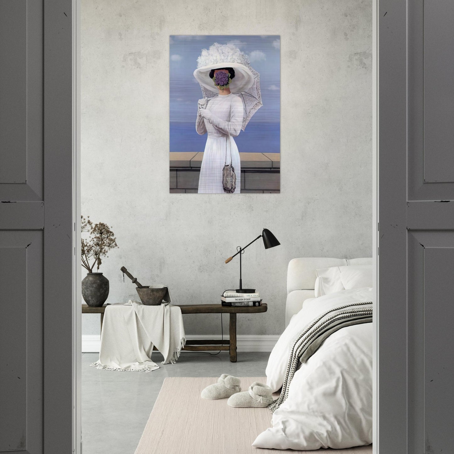 THE GREAT WAR 1964 1 - Rene Magritte Brushed Aluminum Print - 70x100 cm / 28x40 inches | Rene Magritte Aluminum Print | Rene Magritte Prints