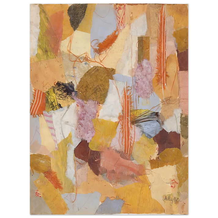 Anne Ryan - Number 650 - 1953  75x100 cm / 30x40inches Fine Art Poster