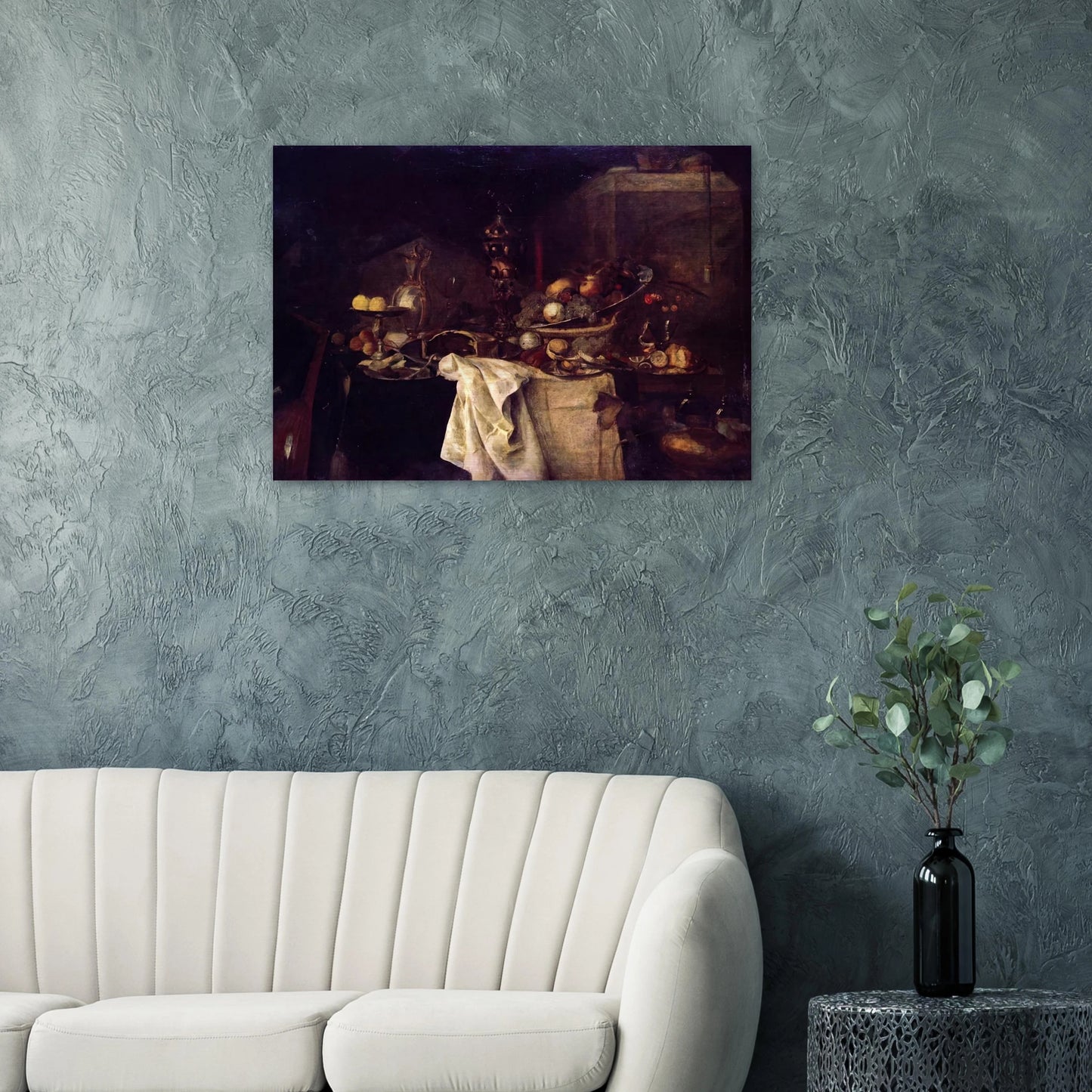 LA DESERTE AFTER JAN DAVIDSZ DE HEEM 1893 - Henri Matisse Brushed Aluminum Print - 70x100 cm / 28x40 inches | Henri Matisse Aluminum Print | Henri Matisse Prints