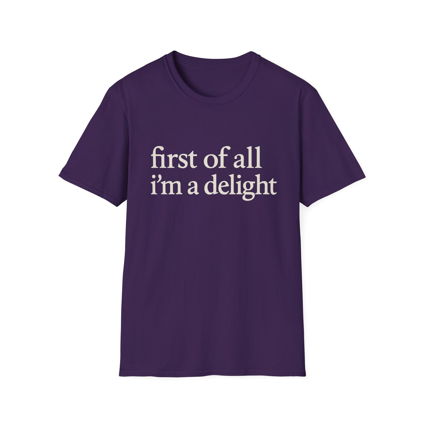 Allereerst ben ik een Leuke Shirt, Grappig Citaat T-shirt voor Vrouwen, Sassy Zegging Trui, Geestig Grafisch Cadeau voor Beste Vriendin