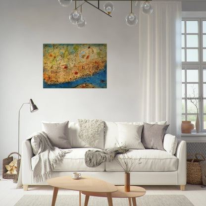 Camp des Milles - 1940 - Wols Brushed Aluminum Print - 70x100 cm / 28x40 inches | Wols Aluminum Print | Wols Prints