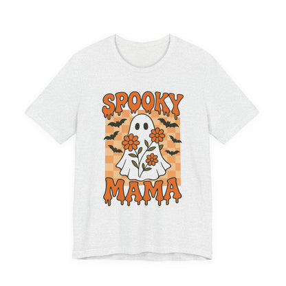 Spooky Mama Groovy Vintage Ghost Halloween Spooky Mom Moeder