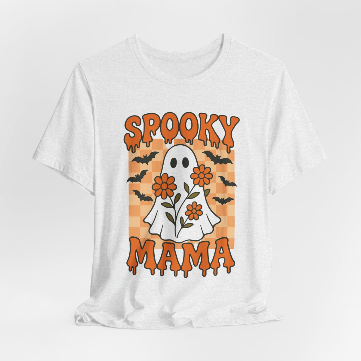 Spooky Mama Groovy Vintage Ghost Halloween Spooky Mom Moeder