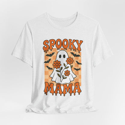 Spooky Mama Groovy Vintage Ghost Halloween Spooky Mom Moeder